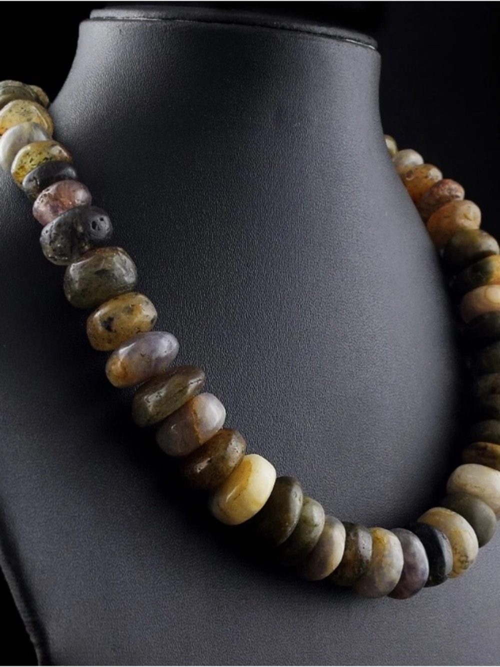 Beautiful mixed gem beaded necklace